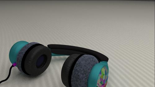 Colorful headphones preview image
